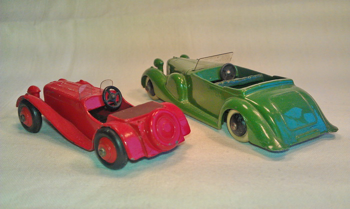 【激レア】英国製 DINKY TOYS 35シリーズ & サイドカー 6点 23. My 38f Jaguar Sports Car